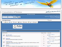 Tablet Screenshot of chisinau-irc.org
